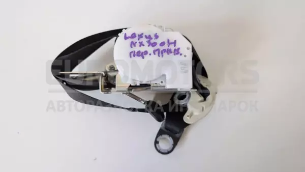 Передний правый ремень безопасности Lexus NX 2.5 2014 7W7100-P it-12895 euromotors.com.ua
