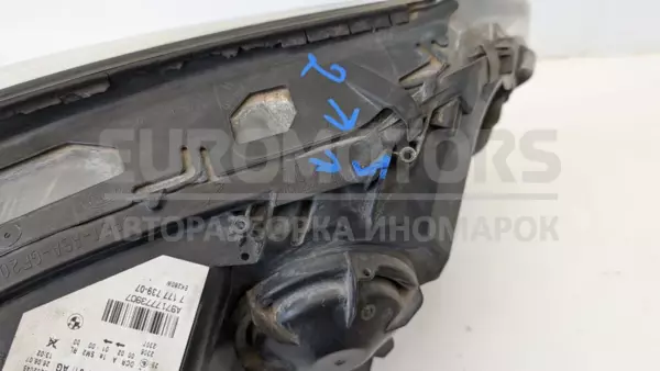 Ліва ксенонова фара BMW 5 3.0tdi (E60/E61) 2003-2010 1EL009450-01 it-12906 Дизель - 4