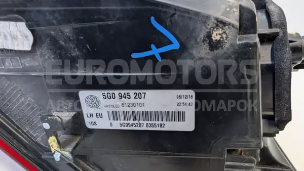 Комплект левого заднего фонаря LED 12-16 VW Golf 1.2 16V TSI (VII) 2012-2020 5G0945307F it-12911 Бензин - 4