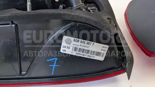Комплект левого заднего фонаря LED 12-16 VW Golf 1.2 16V TSI (VII) 2012-2020 5G0945307F it-12911 Бензин - 5