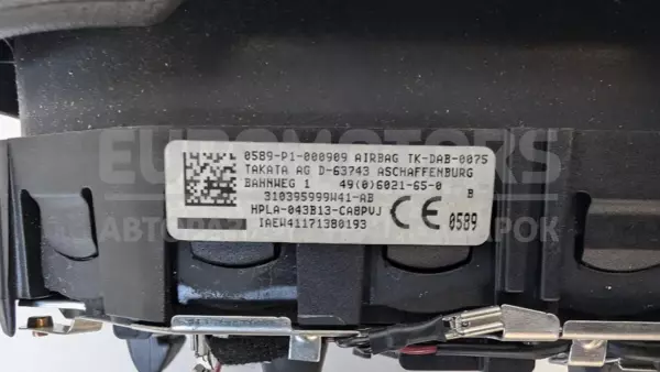 Подушка безопасности рулевого управления Land Rover Range Rover Sport 3.0V6 2013 0589-P1-000909 it-12971 Дизель - 3