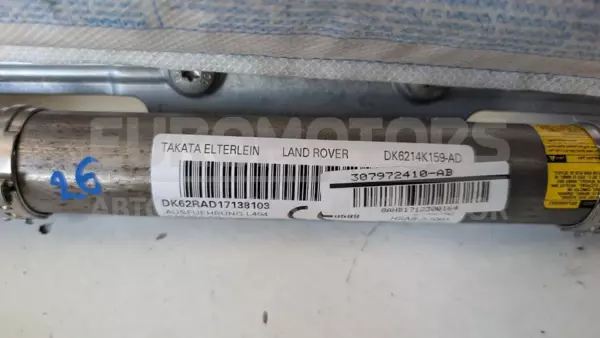 Права бічна шторка безпеки Land Rover Range Rover Sport 3.0V6 2013 DK6214K159-AD it-12989 Дизель - 2