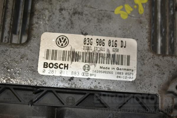 Блок керування двигуном Skoda Octavia 1.9tdi (A5) 2004-2013 03G906016DJ 392270 - 2