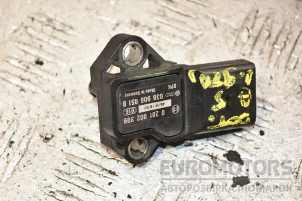 Датчик давления наддува (Мапсенсор) Skoda Octavia 1.9tdi (A5) 2004-2013 038906051B 392356 euromotors.com.ua