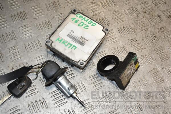 Блок управления двигателем комплект Opel Combo 1.6 16V 2001-2011 28019048 392689 euromotors.com.ua