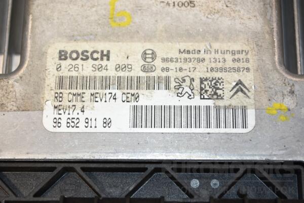 Блок управления двигателем Peugeot 207 1.6 16V 2006-2013 9665291180 392730 - 2