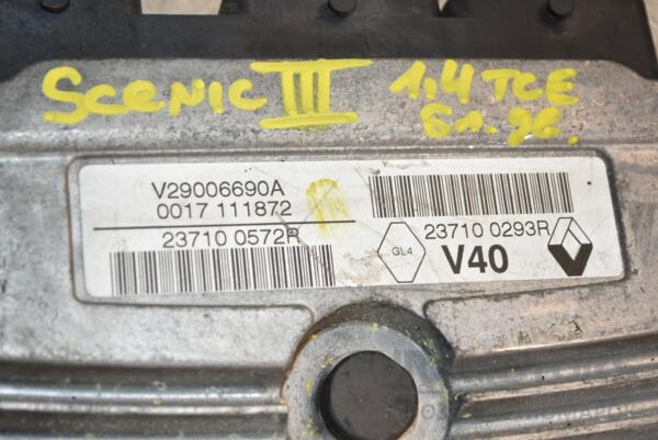Блок керування двигуном Renault Scenic 1.4tce (III) 2009-2015 237100293R 392732 - 2