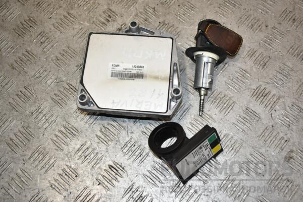Блок управления двигателем комплект Opel Meriva 1.6 16V 2003-2010 12249823 392740 euromotors.com.ua