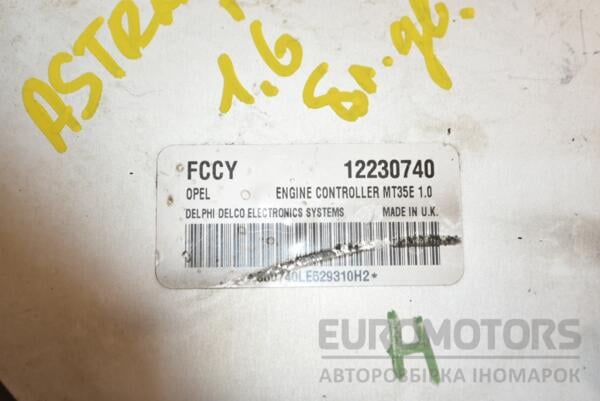Блок керування двигуном Opel Astra 1.6 16V (H) 2004-2010 12230740 392766 - 2