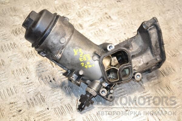 Корпус масляного фільтра BMW X3 2.0tdi (E83) 2004-2010 7787072 393185 euromotors.com.ua