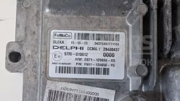 Блок управления двигателем Ford Kuga 2.0L Duratorq-TDCi 2012-2019 28480437 it-13022 Дизель - 2
