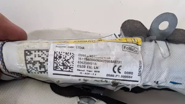Ліва бічна шторка безпеки Ford Kuga 2.0L Duratorq-TDCi 2012-2019 634258401A it-13031 Дизель - 2