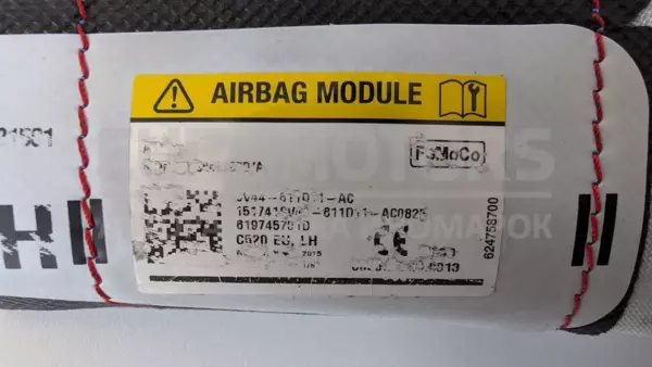 Подушка безпеки переднього лівого сидіння Ford Kuga 2.0L Duratorq-TDCi 2012-2019 619745701D it-13032 Дизель - 3