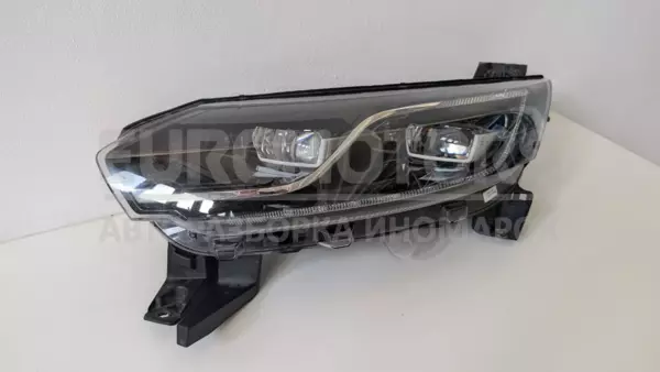 Левая фара Full LED Pure Vision Renault Espace 1.6 DCI (V) 2015-2019 260608372R it-13076 Дизель euromotors.com.ua