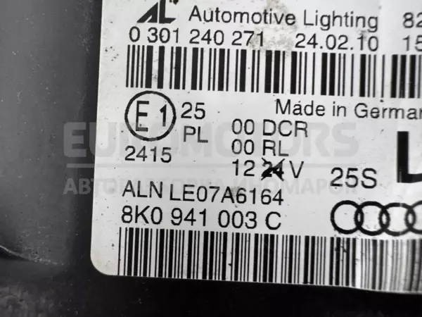 Левая ксеноновая светодиодная фара Audi A4 3.2fsi (B8) 2007-2015 8K0941003C it-12243 Бензин - 4
