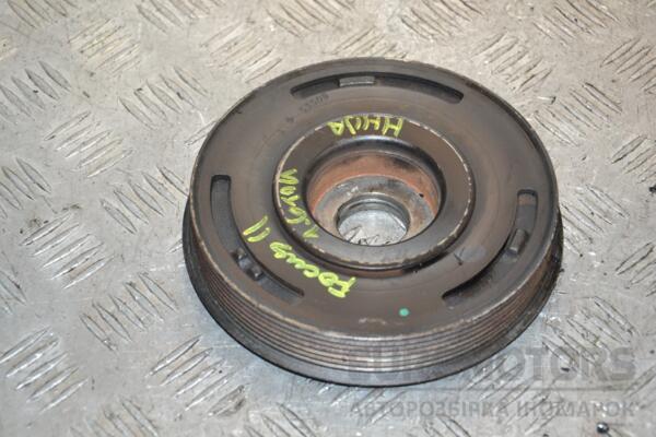 Шків коленвала демпферний 6 потічків Ford Focus 1.6tdci (II) 2004-2011 393315 euromotors.com.ua