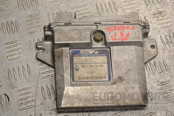 Блок керування двигуном Renault Kangoo 1.9D 1998-2008 7700104956 393844 euromotors.com.ua