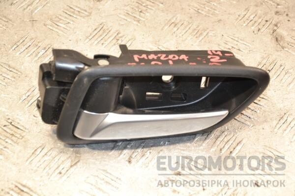 Ручка двері внутрішня передня ліва Mazda 2 2014 394416 euromotors.com.ua