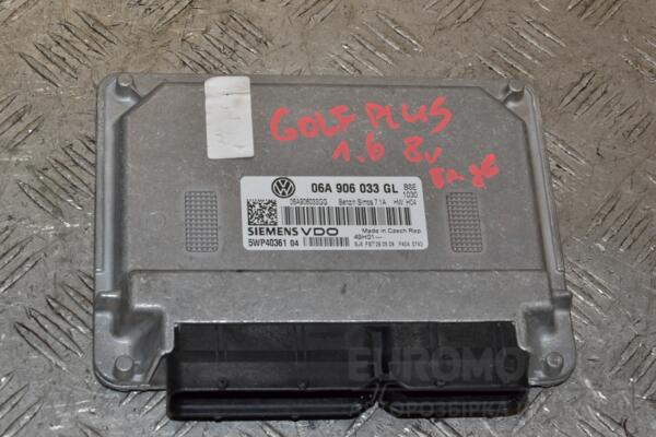Блок управления двигателем VW Golf Plus 1.6 8V 2005-2014 06A906033GL 394958 euromotors.com.ua