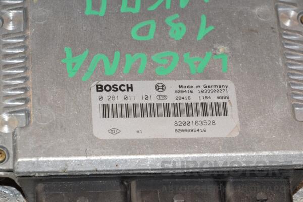 Блок управления двигателем Renault Laguna 1.9dCi (II) 2001-2007 8200163528 394963 - 2