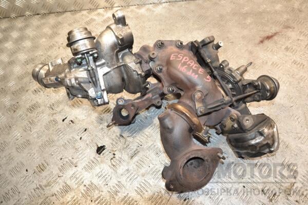 Турбина (bi-turbo) Renault Trafic 1.6dCi 2014 8201371489 395480 - 2