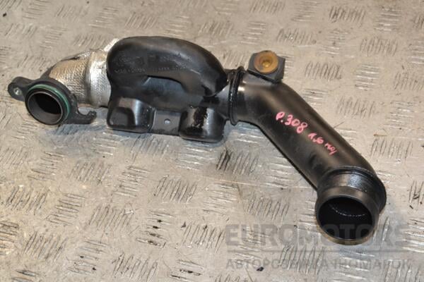Патрубок интеркулера Peugeot 308 1.6hdi 2007-2015 9653778480 395683 euromotors.com.ua