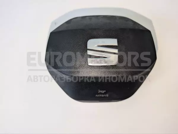 Подушка безопасности рулевого управления Seat Leon 2.0 TDI 2020 5FA880201BD it-13239 Дизель euromotors.com.ua