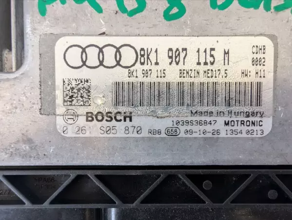 Блок управления двигателем Audi A4 1.8TFSI (B8) 2007-2015 8K1907115M it-13263 Бензин - 2