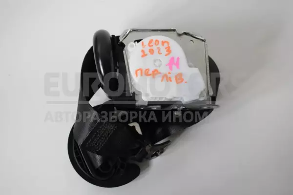 Передний левый ремень безопасности Seat Leon 2.0 TDI 2020 IF34266843A it-13290 Дизель euromotors.com.ua