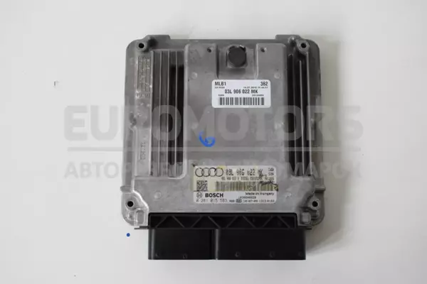 Блок управления двигателем Audi A4 2.0tdi (B8) 2007-2015 03L906022MK it-13315 Дизель euromotors.com.ua