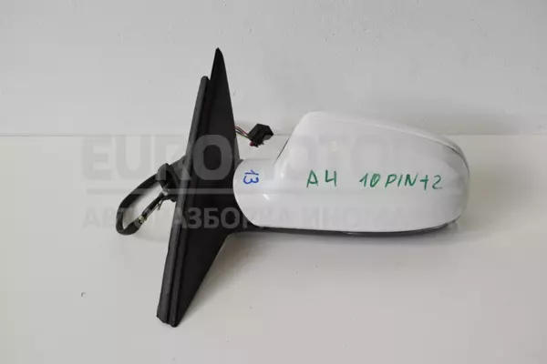 Левое зеркало 10 + 2 PIN Audi A4 2.0tdi (B8) 2007-2015 it-13323 Дизель euromotors.com.ua