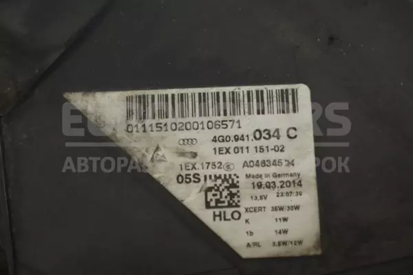 Права фара повністю світлодіодна Audi A6 3.0tdi (C7) 2011 4G0941034C it-13404 Дизель - 9