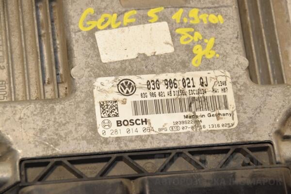 Блок керування двигуном VW Golf 1.9tdi (V) 2003-2008 03G906021QJ 397805 - 2