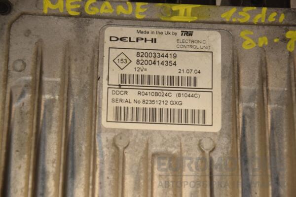 Блок управления двигателем Renault Megane 1.5dCi (II) 2003-2009 R0410B024C 397827 - 2