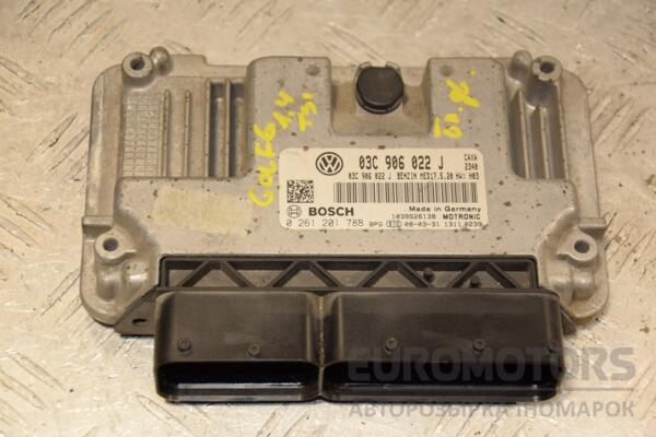 Блок управления двигателем VW Golf 1.4 16V TSI (VI) 2008-2013 03C906022J 397868 euromotors.com.ua