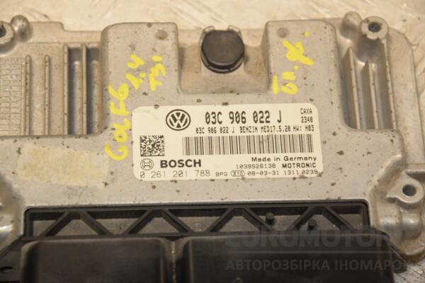 Блок управления двигателем VW Golf 1.4 16V TSI (VI) 2008-2013 03C906022J 397868 - 2