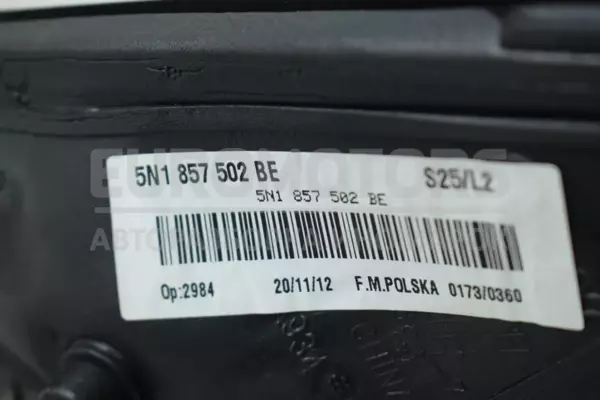 Правое зеркало 13 PIN VW Tiguan 2.0 TFSI 2007-2016 5N1857502BE it-13416 Бензин - 5