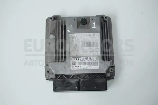 Блок управления двигателем Audi A6 3.0tdi (C7) 2011 4G0907401R it-13436 Дизель euromotors.com.ua