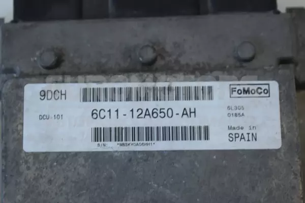 Блок управления двигателем Ford Transit 2.4tdci 2006-2013 6C11-12A650-AH it-13498 Дизель - 2