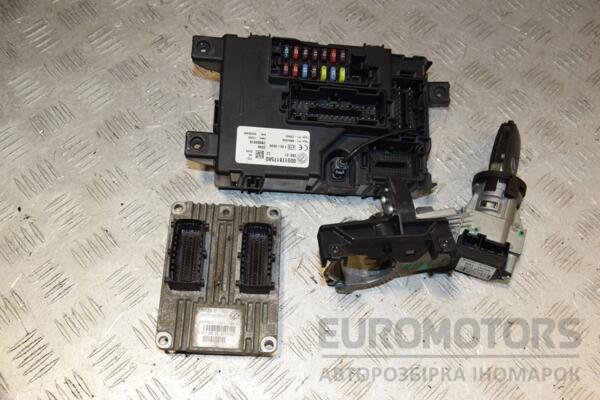 Блок управления двигателем комплект Fiat Grande Punto 1.4 8V 2005 51784957 398480 euromotors.com.ua