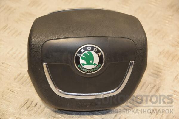 Подушка безопасности руль Airbag Skoda Octavia (A5) 2004-2013 1Z0880201AK 398612 euromotors.com.ua