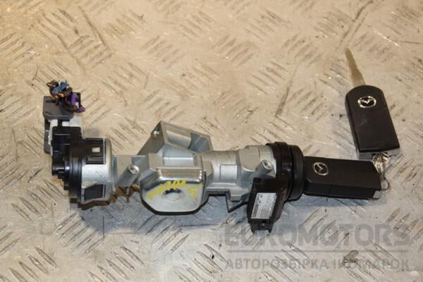 Замок зажигания в сборе ключ Mazda 5 2005-2010 3M513F880AC 398665 euromotors.com.ua