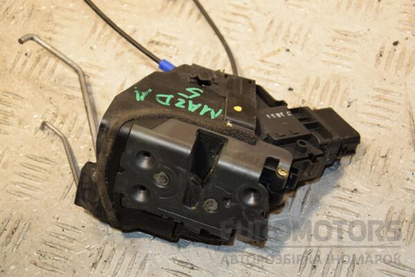 Замок двери передний левый электр 6 пинов Mazda 5 2005-2010 5N6AA21813AB 398764 - 2