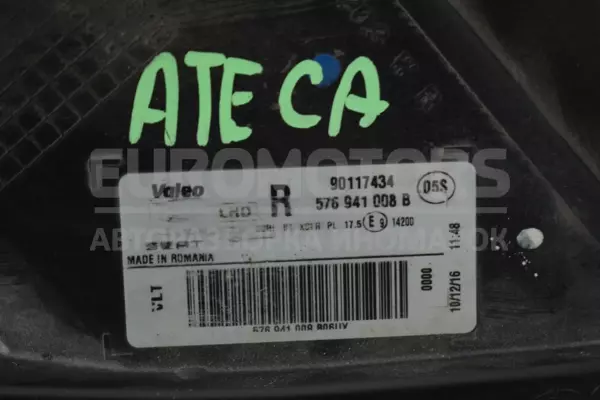 Права фара Seat Ateca 2.0 TDI 2016 576941008B it-13525 Дизель - 8