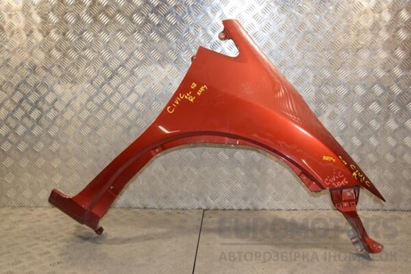 Крило переднє праве хетчбек (дефект) Honda Civic 2011-2017 60210TV0E00ZZ 399348 euromotors.com.ua