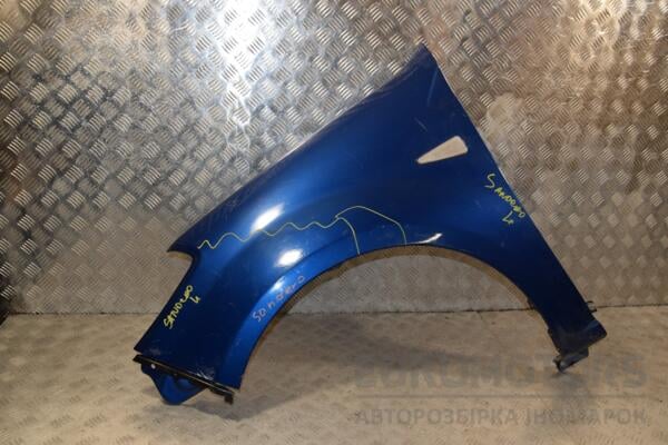 Крыло переднее левое (дефект) Renault Sandero 2007-2013 631017245R 399375 euromotors.com.ua