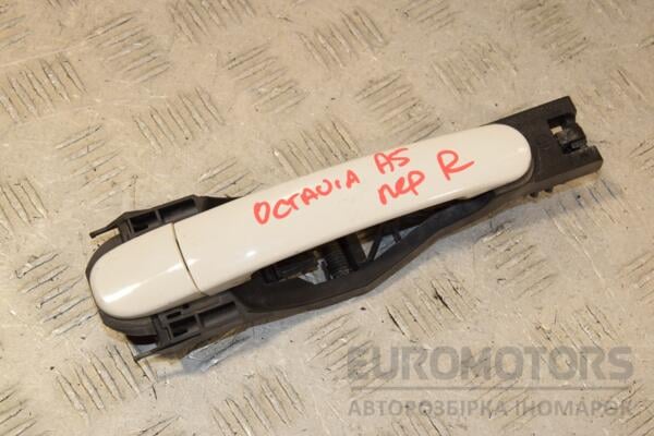 Ручка двері зовнішня передня права Skoda Octavia (A5) 2004-2013 399408 euromotors.com.ua