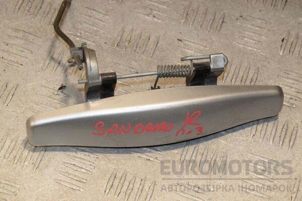 Ручка двери наружная правая Renault Sandero 2007-2013 806061345R 399462 euromotors.com.ua