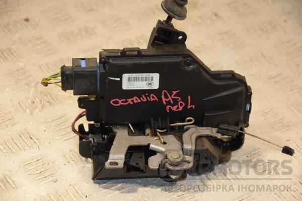 Замок двери передний левый электр 9 пинов Skoda Octavia (A5) 2004-2013 3D1837015AB 399470 euromotors.com.ua