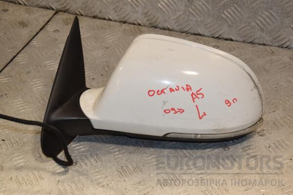 Зеркало левое электр 9 пинов 09- Skoda Octavia (A5) 2004-2013 399472 - 2